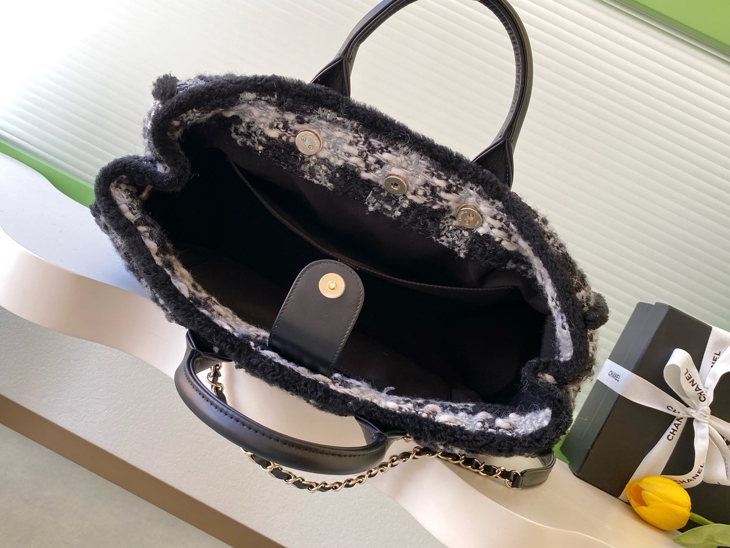 CHL Tweed Tote bag 39 cm