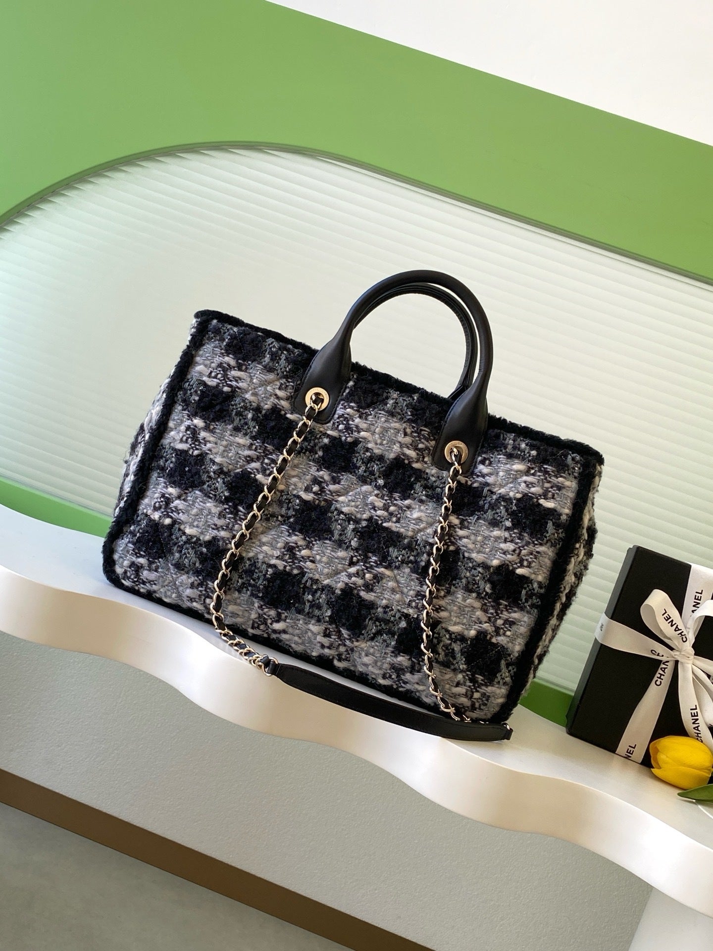 CHL Tweed Tote bag 39 cm