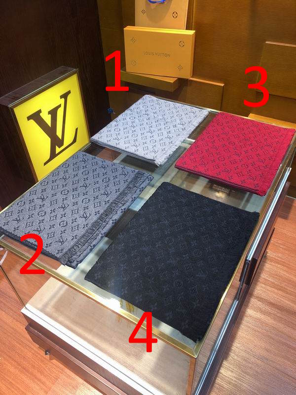LU  Scarf 4 Color's