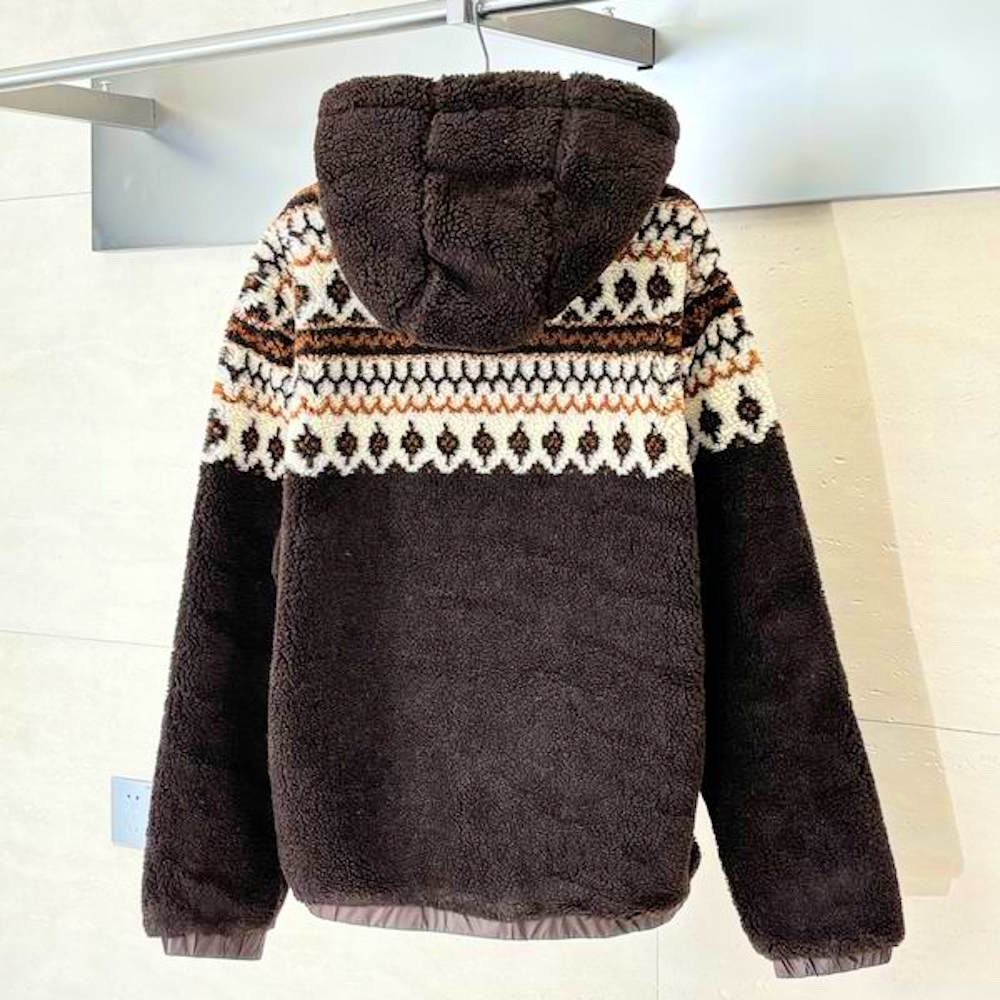 MONCR  Man Plush  Hoodie Jacket 2 Color's