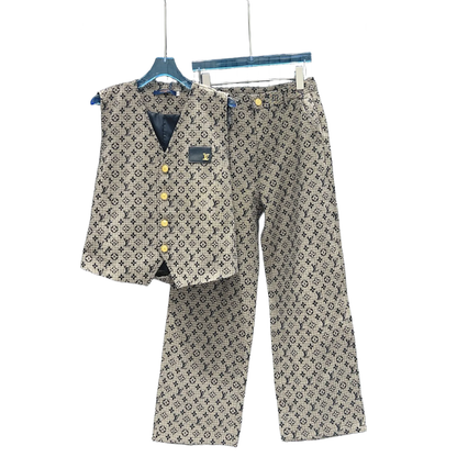 LU Vest   Cardigan Jacket  Set Limited