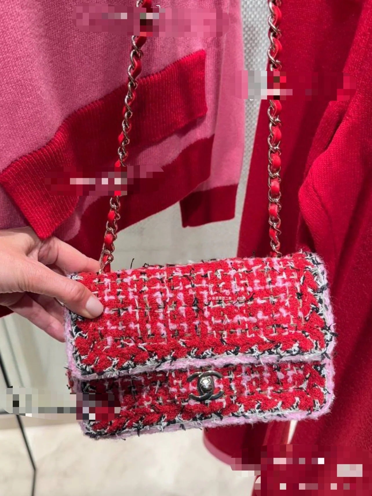 CHL Tweed  bag 3 size's