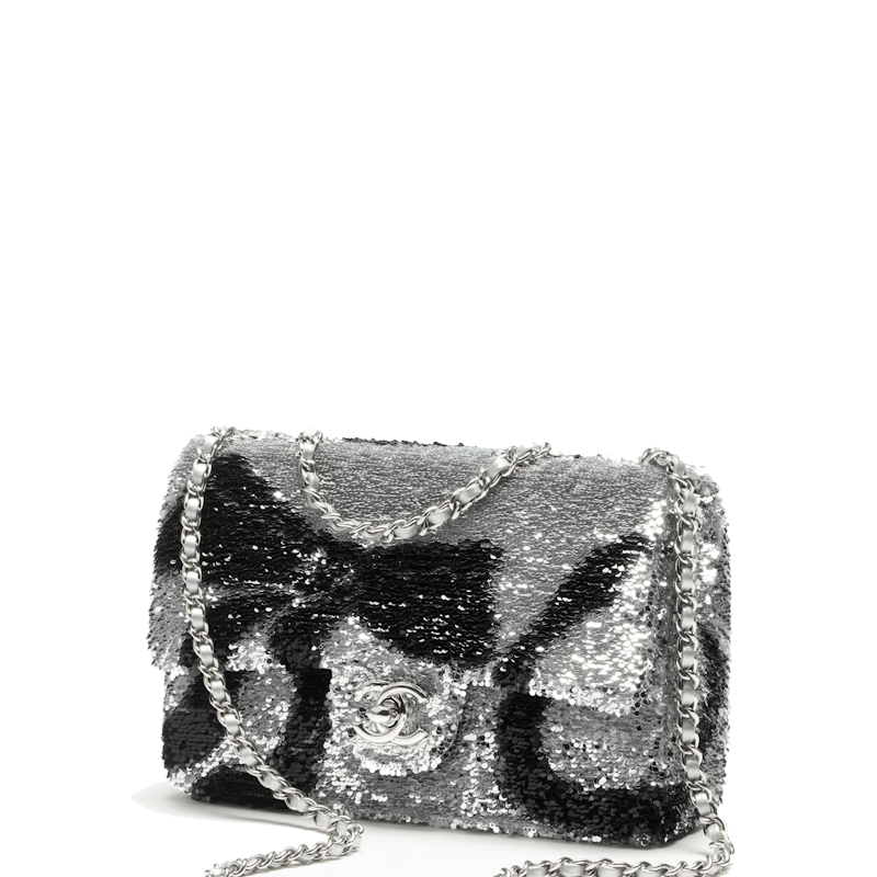 CHL Sequin bag  3 Color 's 21 cm