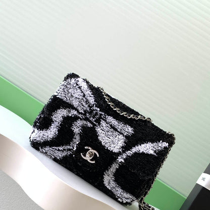 CHL Sequin bag  3 Color 's 21 cm