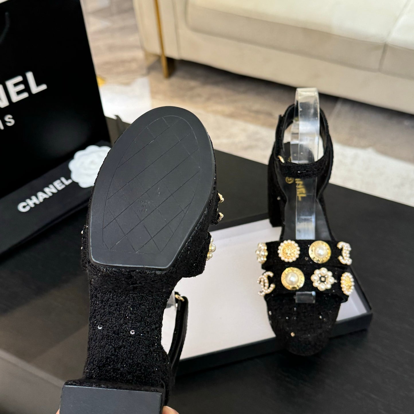 CHL Shoes Sandals Woman 2 Color's Wedge