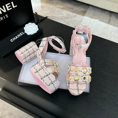 CHL Shoes Sandals Woman 2 Color's Wedge