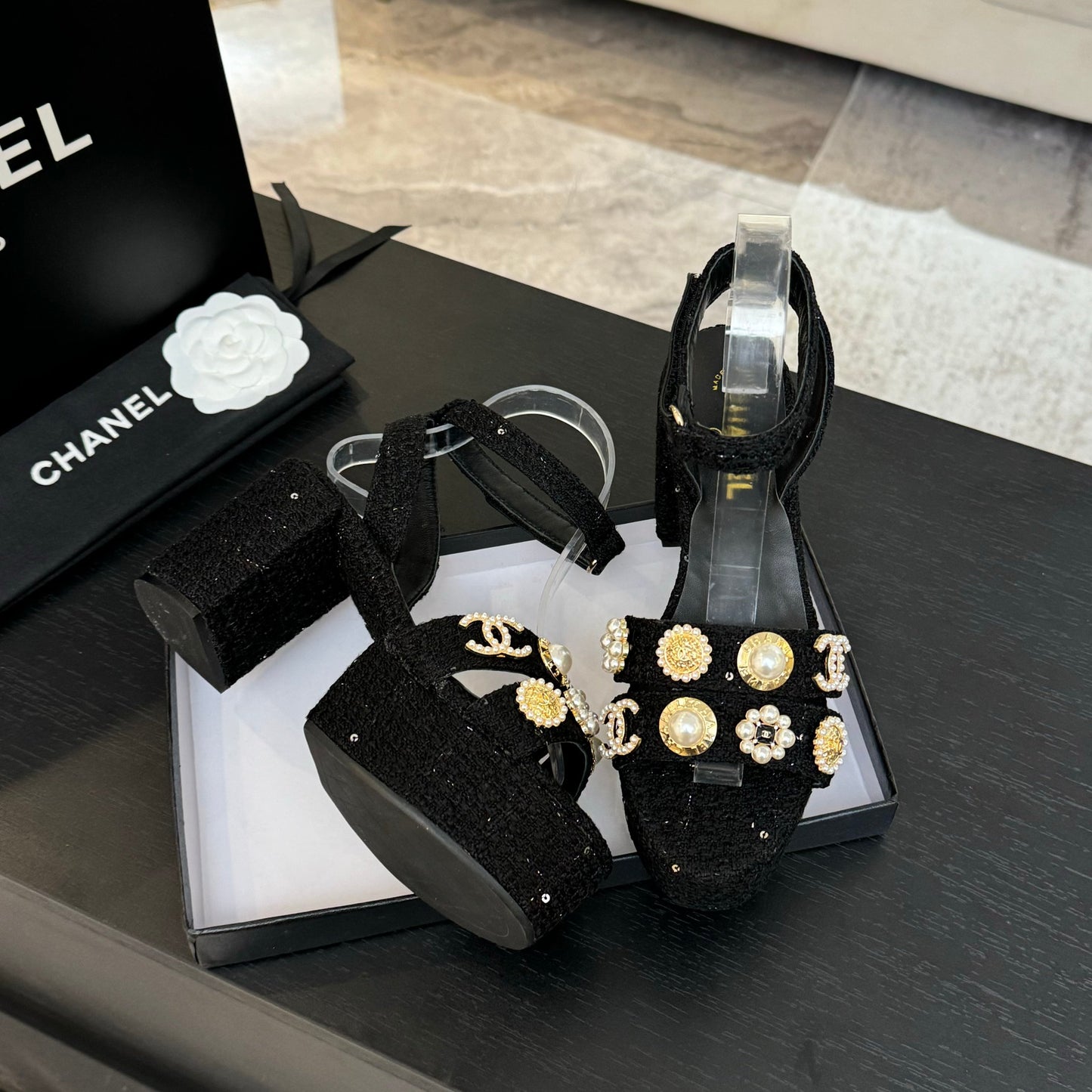 CHL Shoes Sandals Woman 2 Color's Wedge