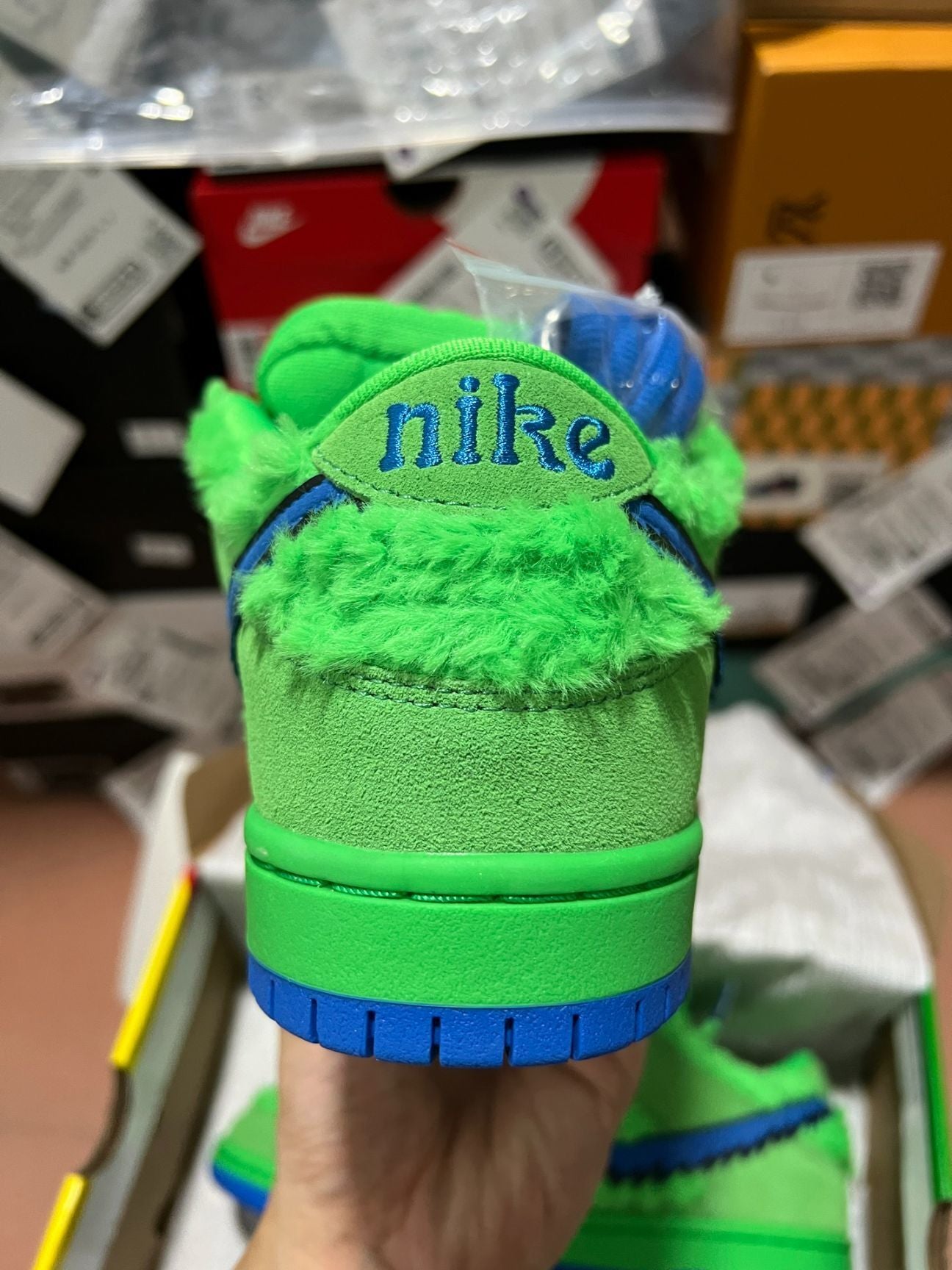 N*ke Grateful Dead x Dunk Low SB 'Green Bear' sneakers 46