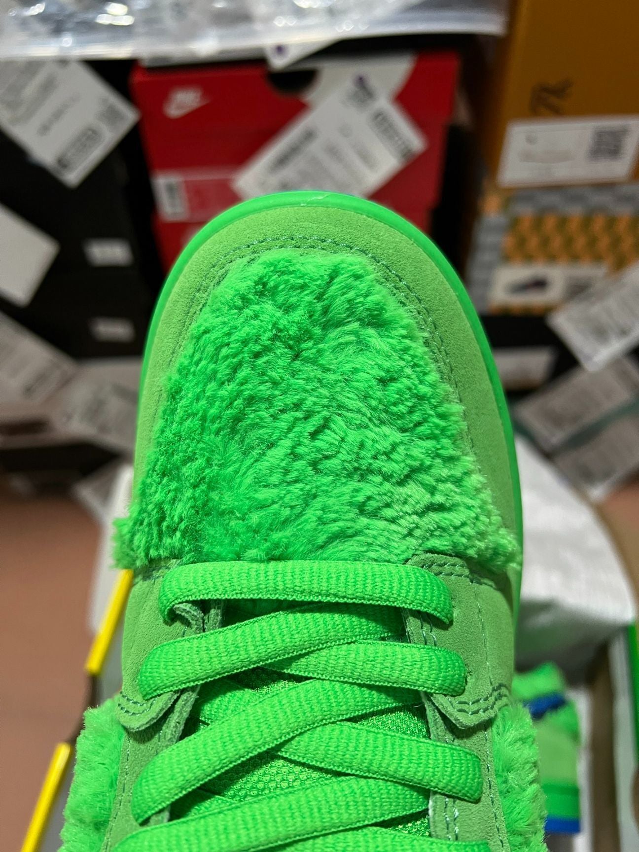 N*ke Grateful Dead x Dunk Low SB 'Green Bear' sneakers 46