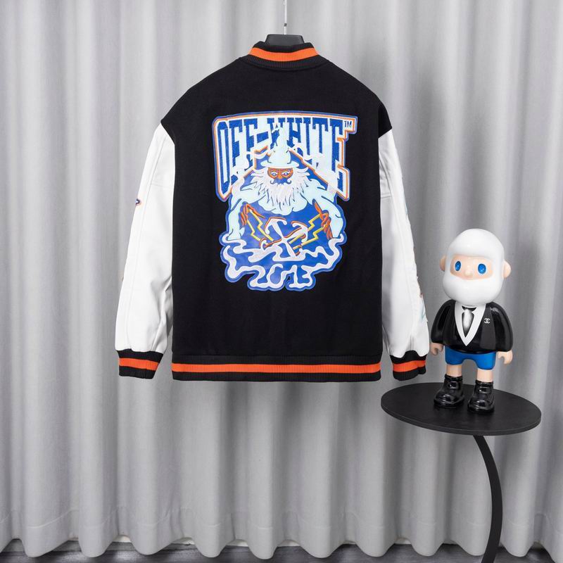 OFF WITE  Jacket Varsity  Man