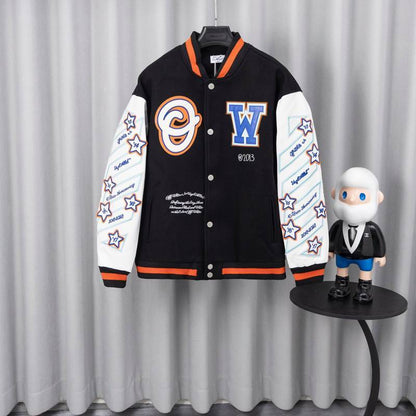 OFF WITE  Jacket Varsity  Man