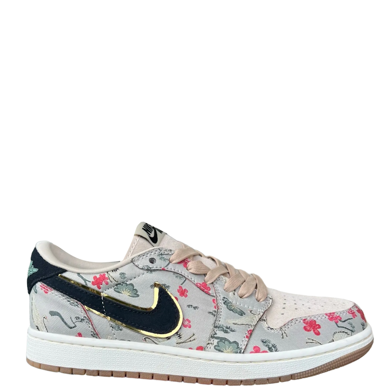 N*KE rui Hachimura Air Jorda AJ1 Low OG "Cranes" sneakers