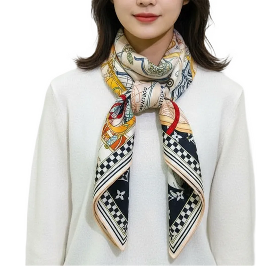 HRM  Silk Scarf 3 Color' s
