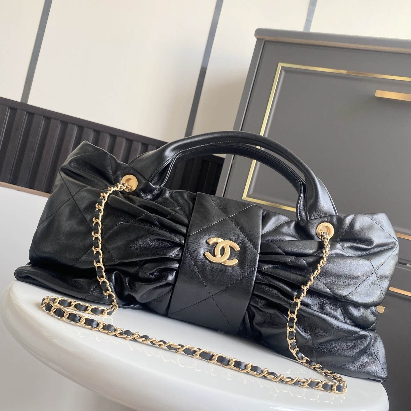 CHL Bag Bow 2 Colors  Large  2 Colors