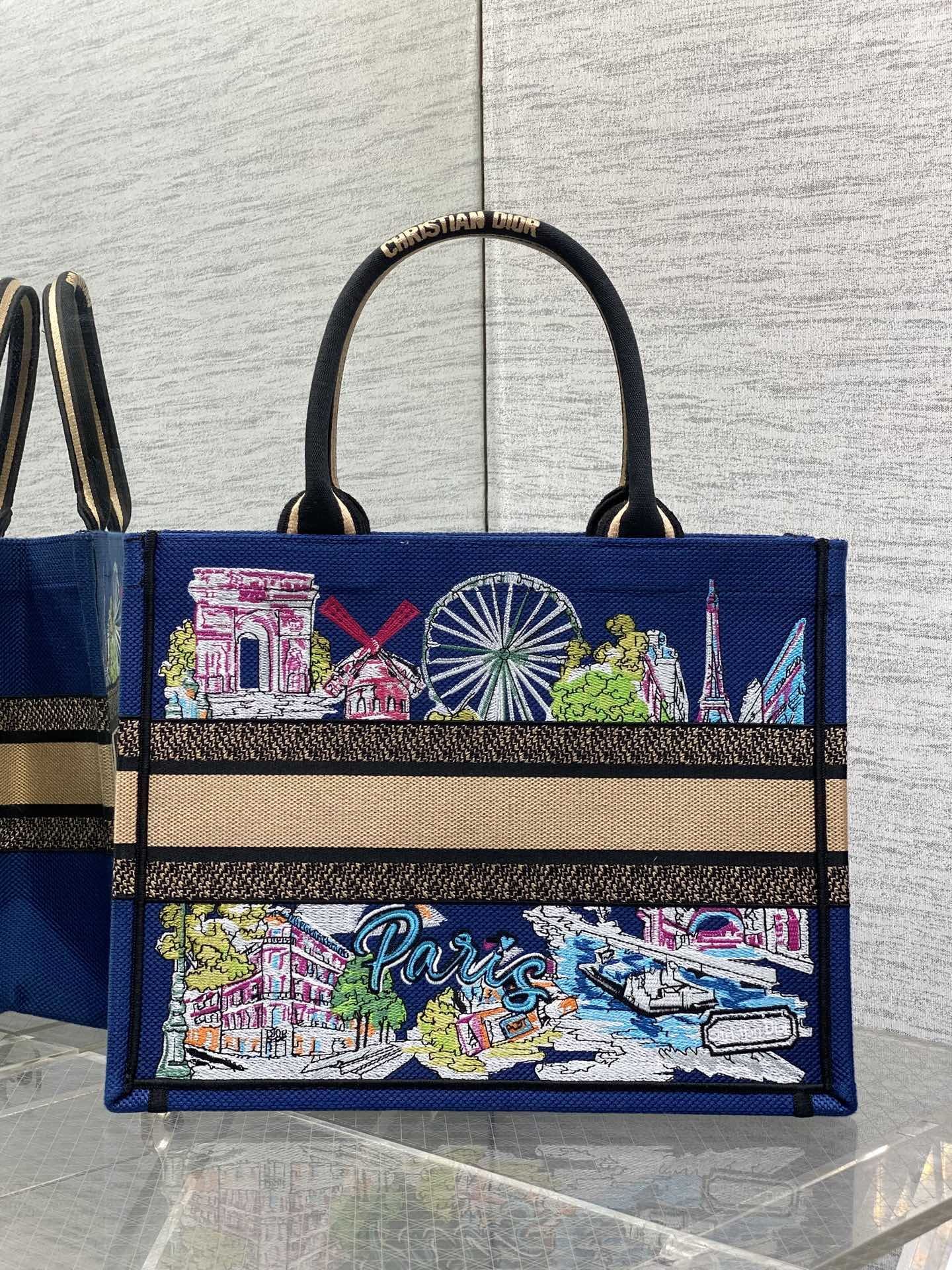 CHD Canvas Shopping Tote Bag  36 cm