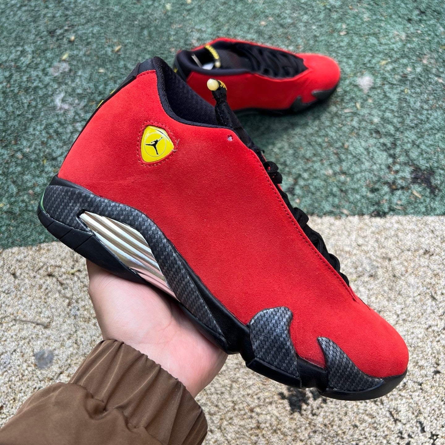 N*KE Air Jordan XIV FE rrari AJ14 Sneakers 46