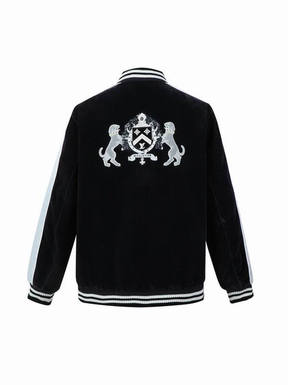 LU Varsity Baseball Jacket Man