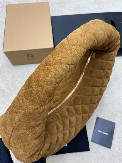 Y L I CARE suede bag 47  cm