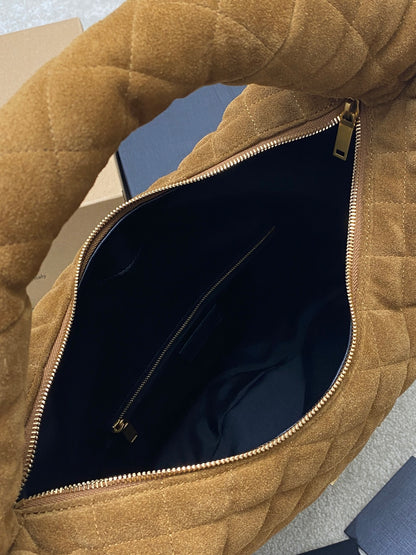 Y L I CARE suede bag 47  cm