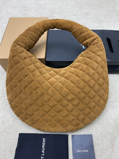 Y L I CARE suede bag 47  cm
