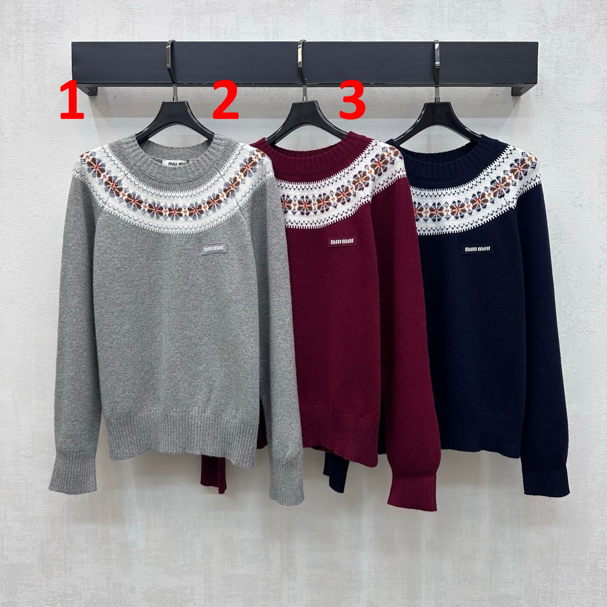 MI MI woman Sweater 3 Color's