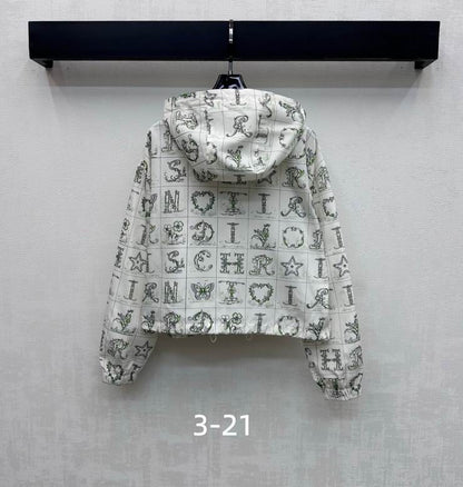 CHD Jacket Skirt Set Woman Hoodie