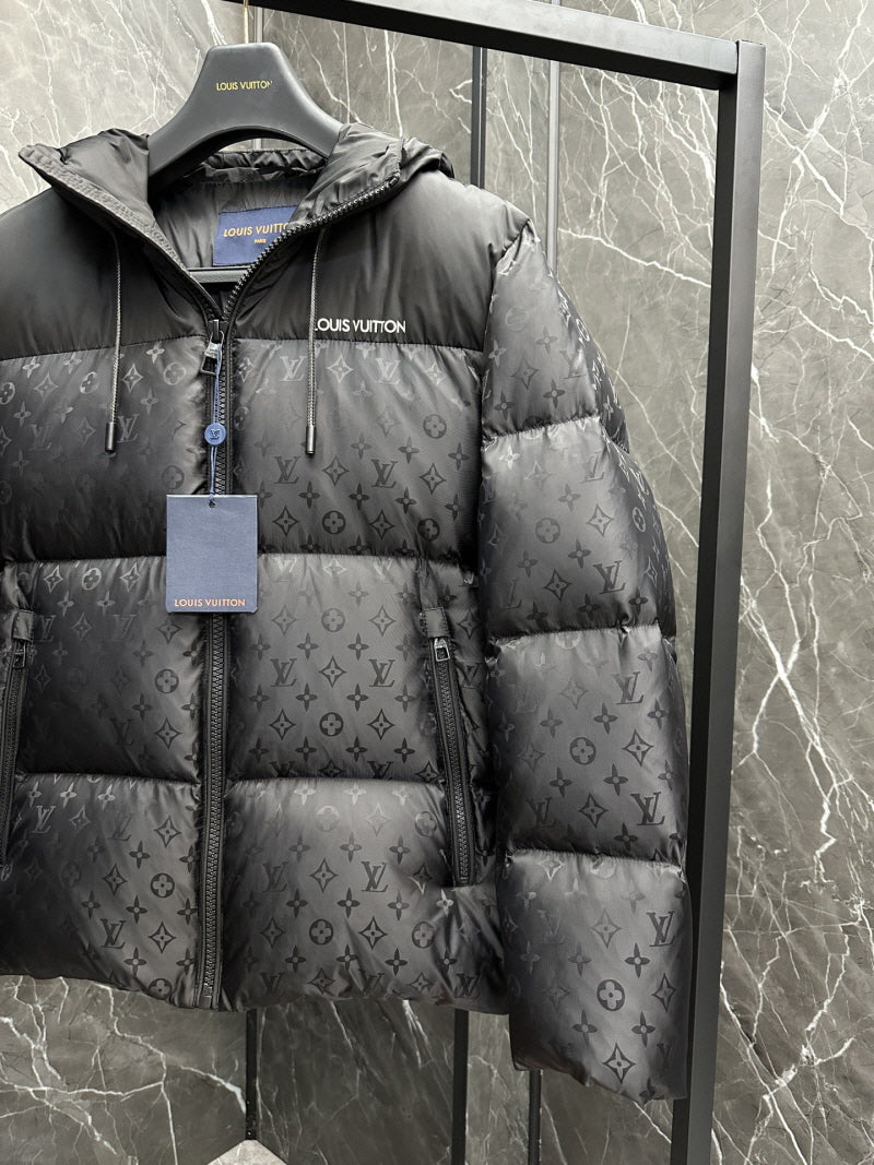MONCR  Man Jacket Down Hoodie