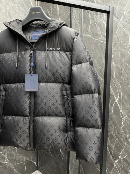 MONCR  Man Jacket Down Hoodie