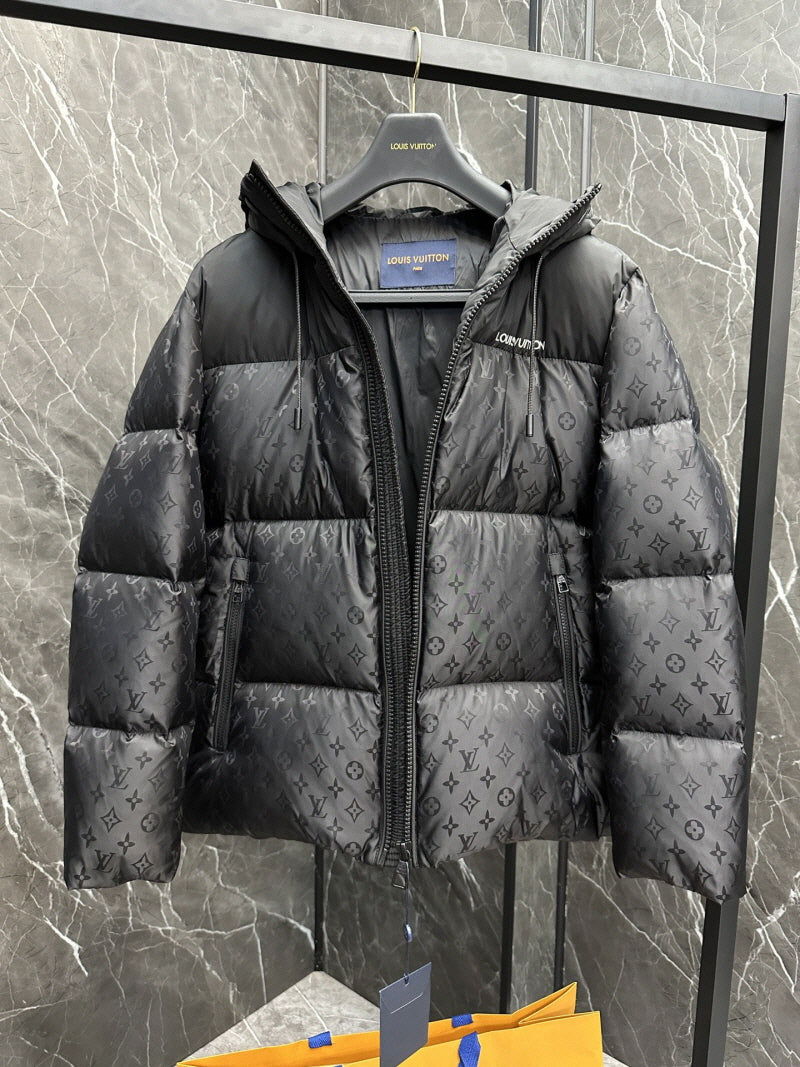 MONCR  Man Jacket Down Hoodie