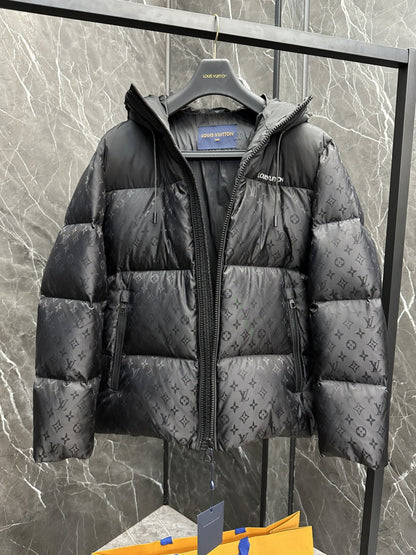 MONCR  Man Jacket Down Hoodie
