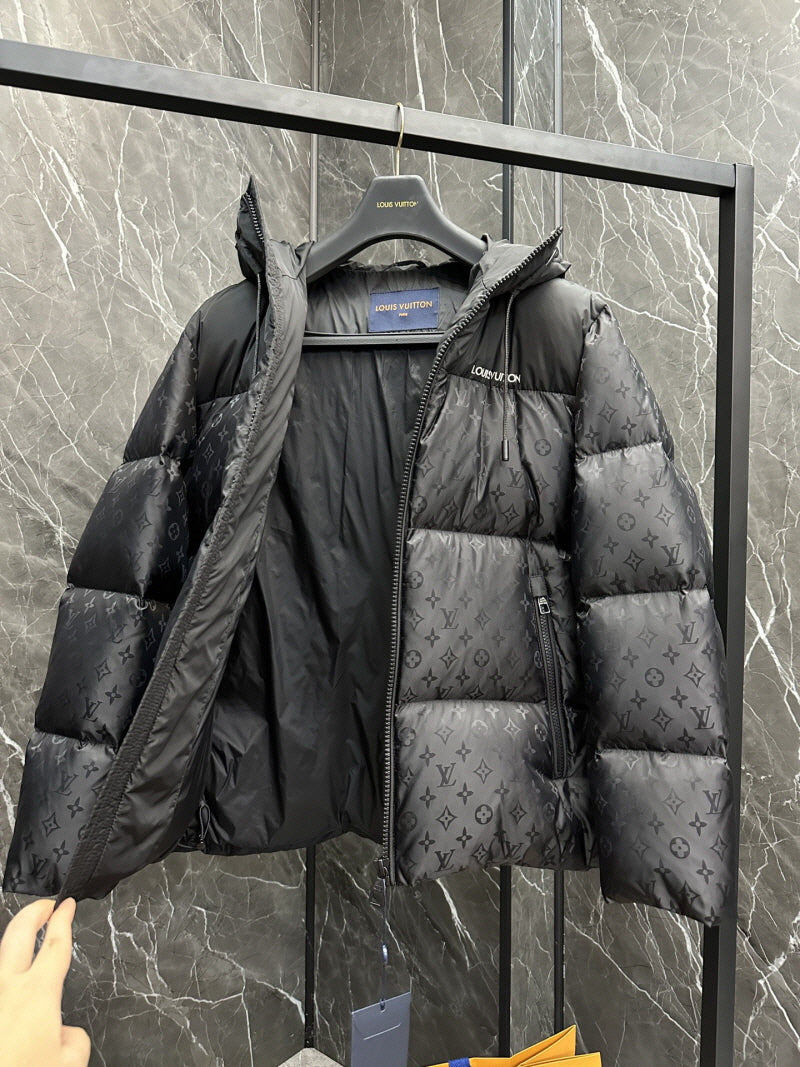 MONCR  Man Jacket Down Hoodie