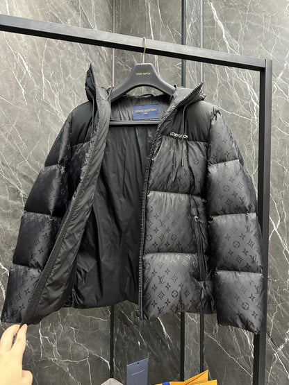 MONCR  Man Jacket Down Hoodie