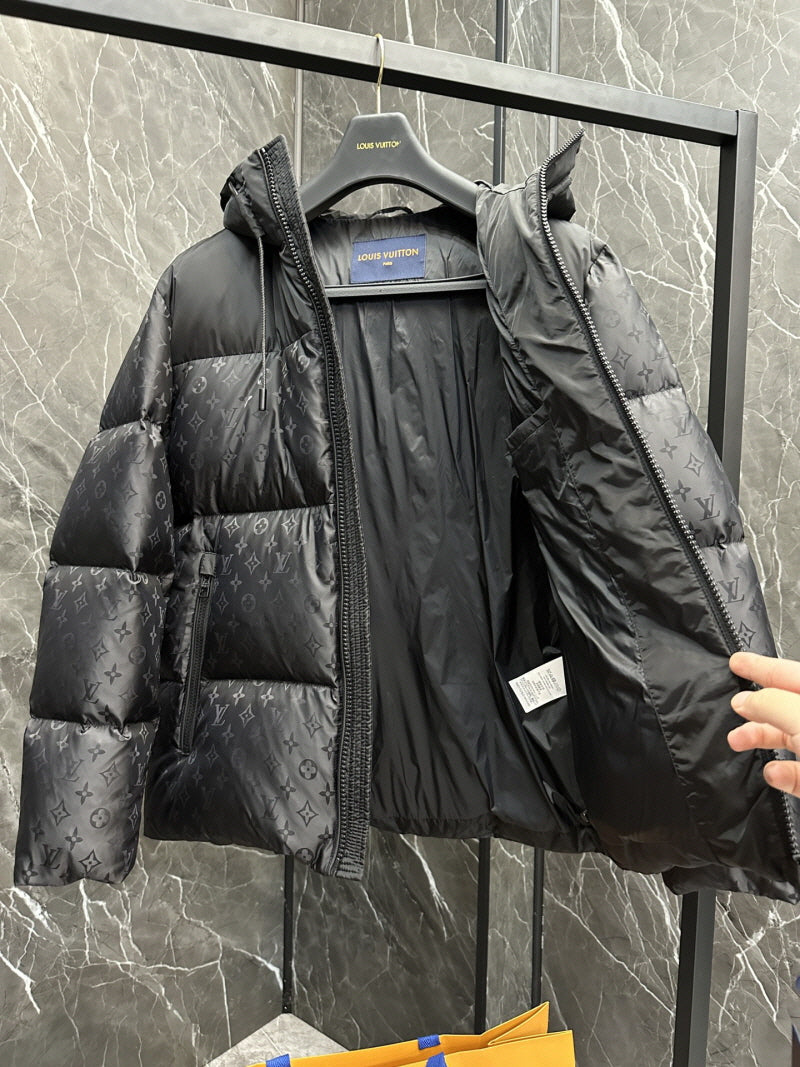 MONCR  Man Jacket Down Hoodie