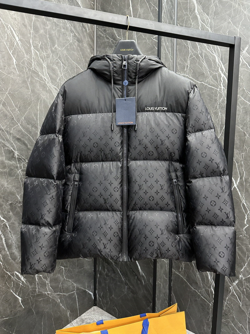 MONCR  Man Jacket Down Hoodie