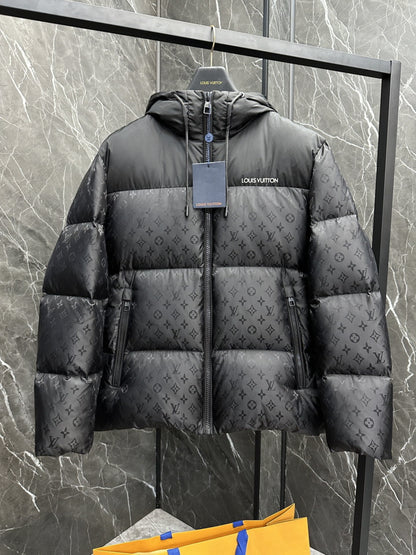 MONCR  Man Jacket Down Hoodie
