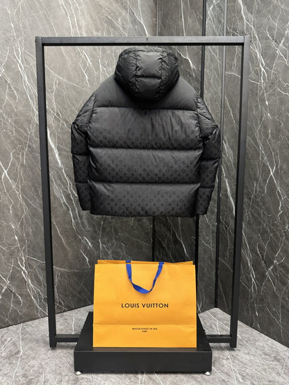 MONCR  Man Jacket Down Hoodie