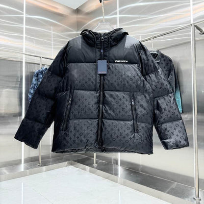 MONCR  Man Jacket Down Hoodie