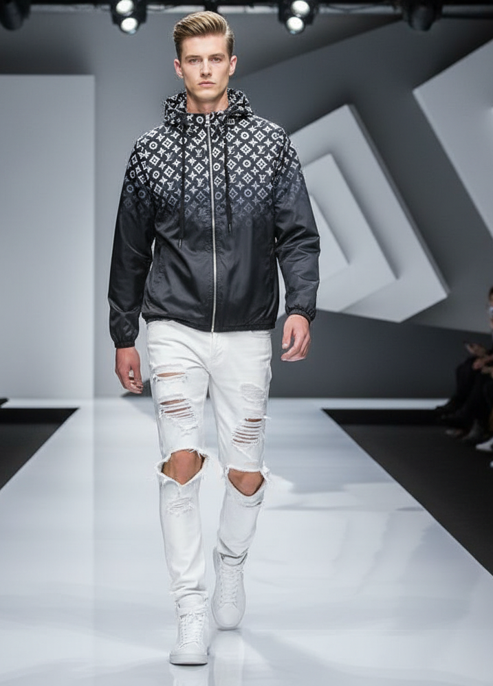 LU  Man Jacket Windbreak Hoodie