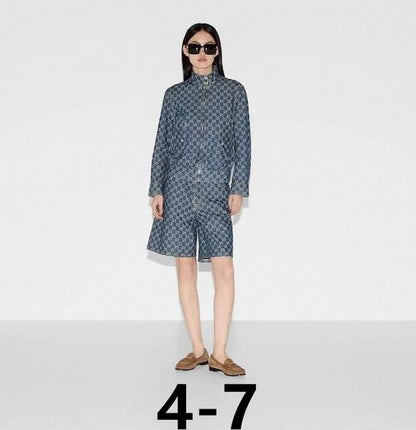 GU Denim Jacket Woman Set