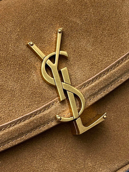 Y L  suede bag Small  19  cm
