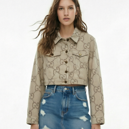 GU  Jacket  Woman Monogram