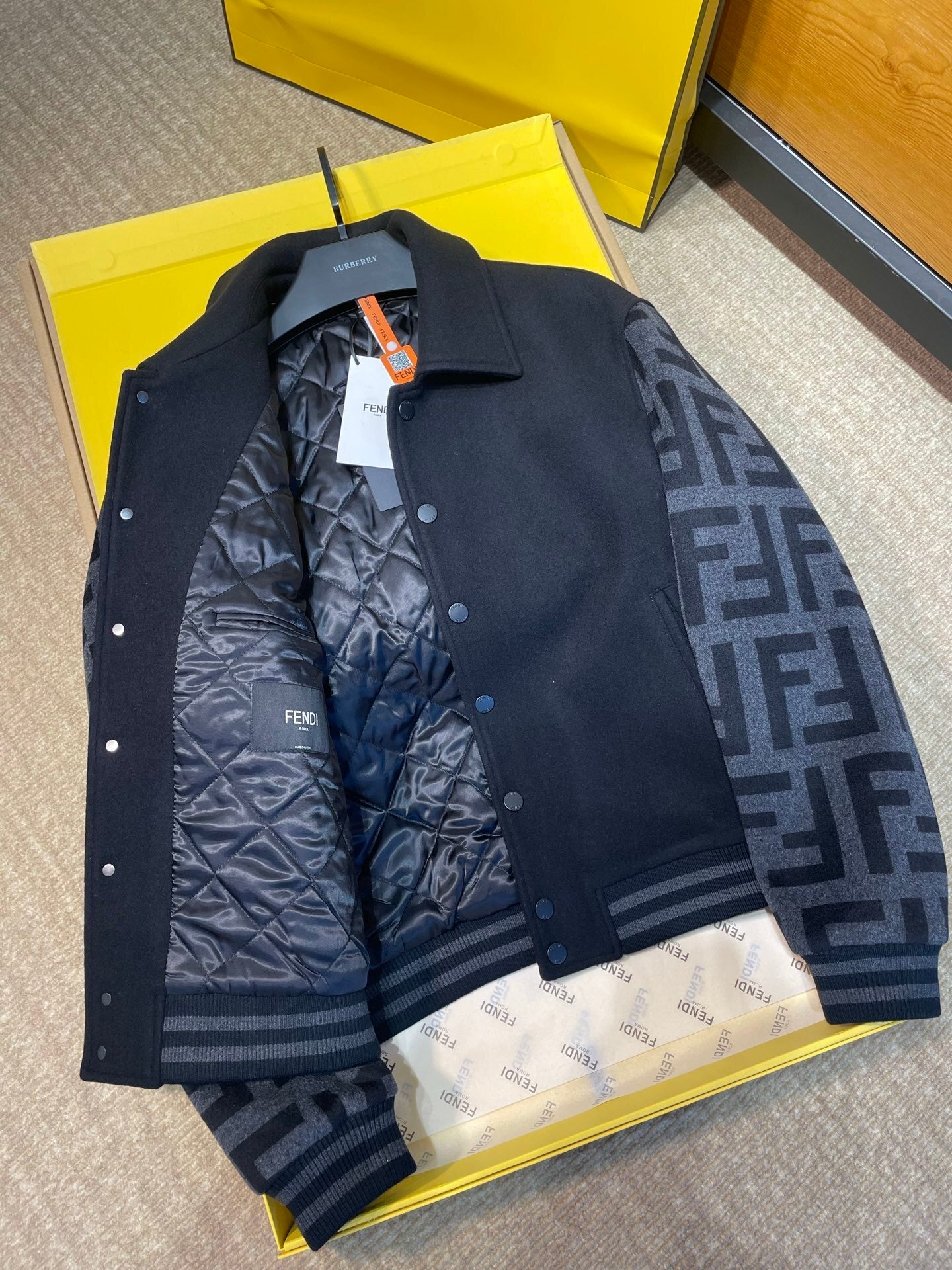FEN  Jacket Varsity  Man iOFF