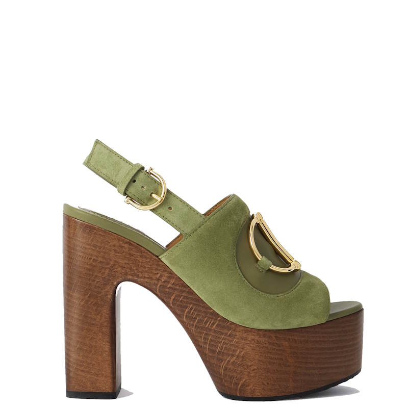 GU Heels Platform  Shoes Woman 3 Color's Alfa Horsebit 42