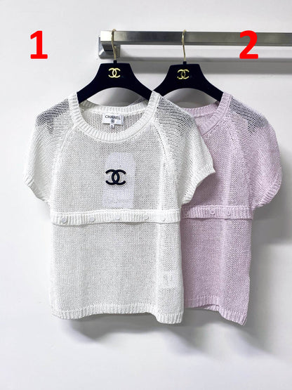 CHL Woman T- Shirt sweater short sleeve 2 Color 's