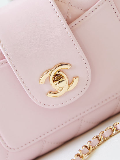 CHL Bag  Clutch pink Xsmall 13 cm