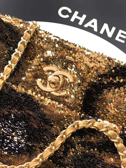 CHL Sequin bag  21 cm
