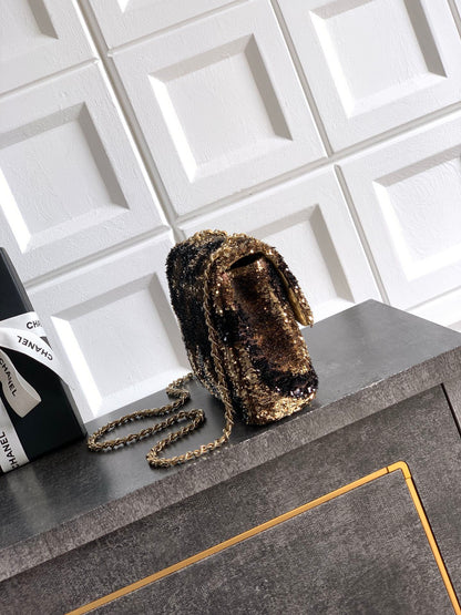 CHL Sequin bag  21 cm