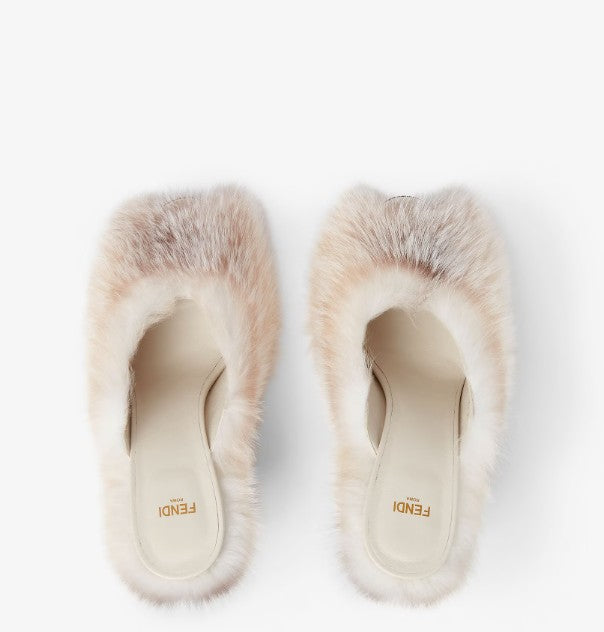 FEN Sandals  Slippers Fur 2 Color's Woman