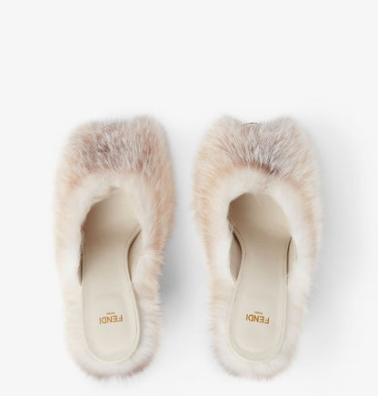 FEN Sandals  Slippers Fur 2 Color's Woman