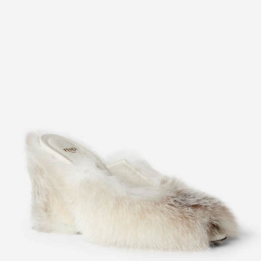 FEN Sandals  Slippers Fur 2 Color's Woman
